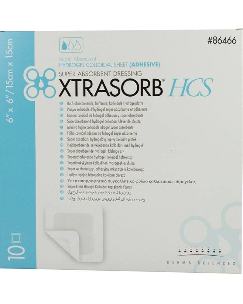 xtrasorb classic super absorbent dressing XTRASORB Classic Non-Adhesive Super-Absorbent Wound Dressing