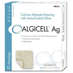Algicell Ag Antimicrobial Silver Dressing 4