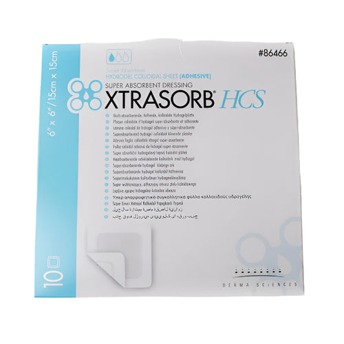 Xtrasorb HCS Adhesive Border Dressing 6
